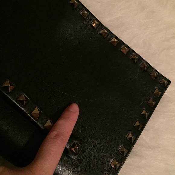 Auth -  Valentino Rockstud Clutch - Picture 6 of 8